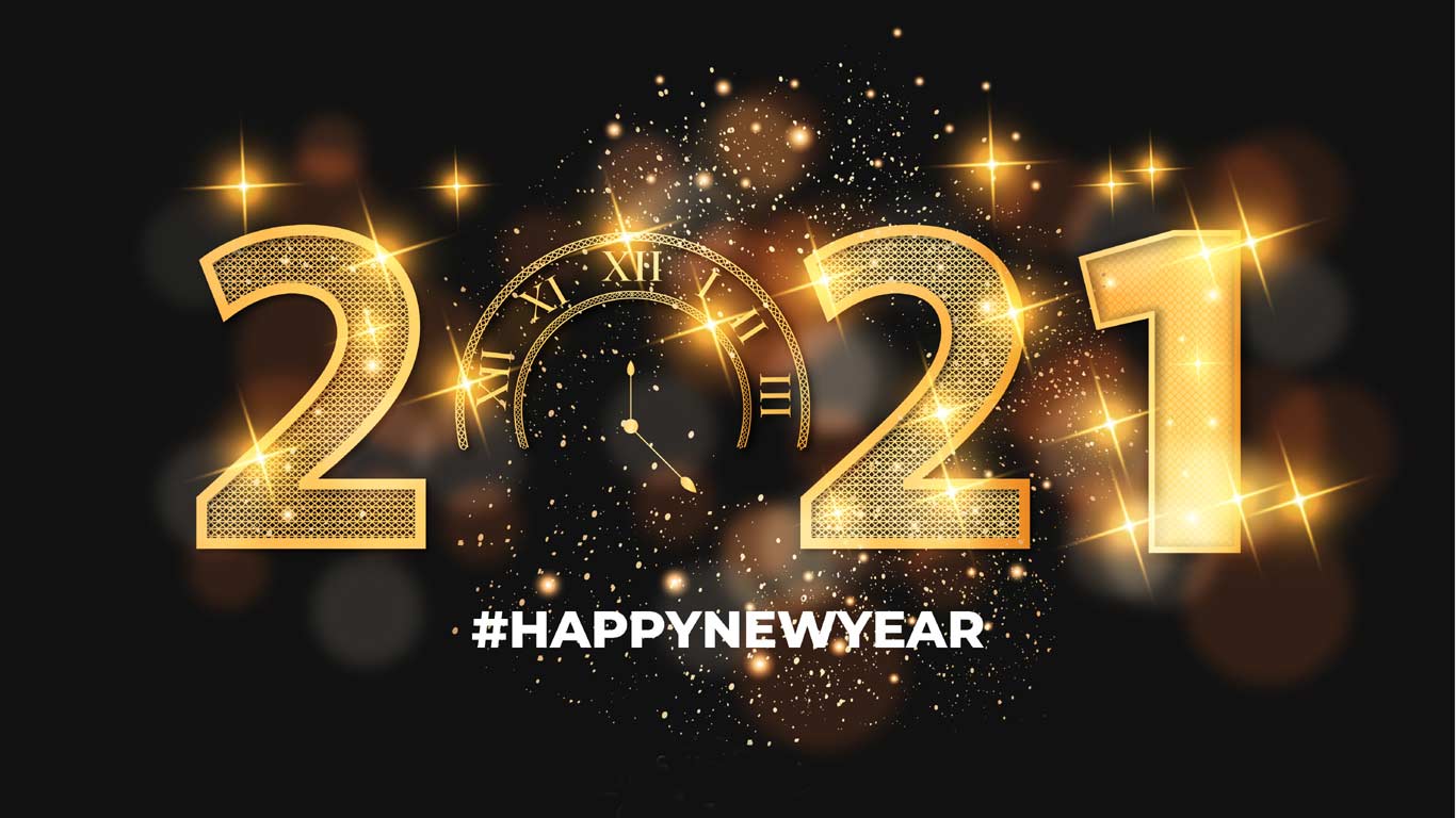 500+ Happy New Year 2021 Wallpapers HD Background Download