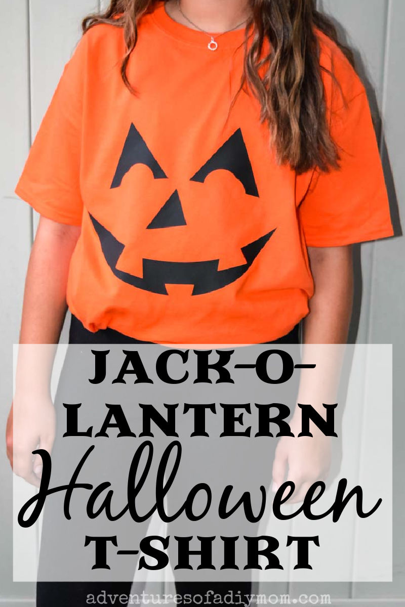 DIY Jack-O-Lantern Maternity Shirt - Aubree Originals