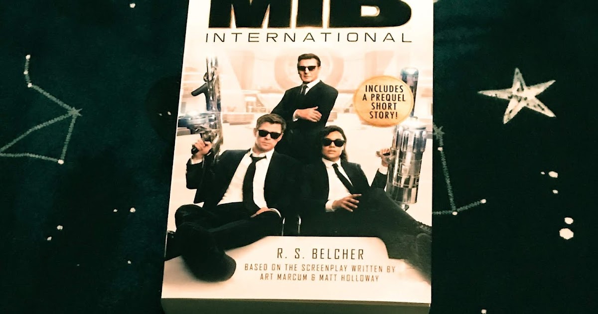 Review MIB International official movie novelisation by R. S. Belcher