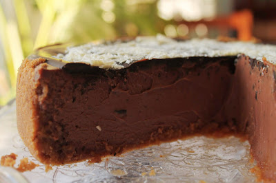 Cheesecake chocolate_Receta cheesecake chocolate_Receta ganache chocolate