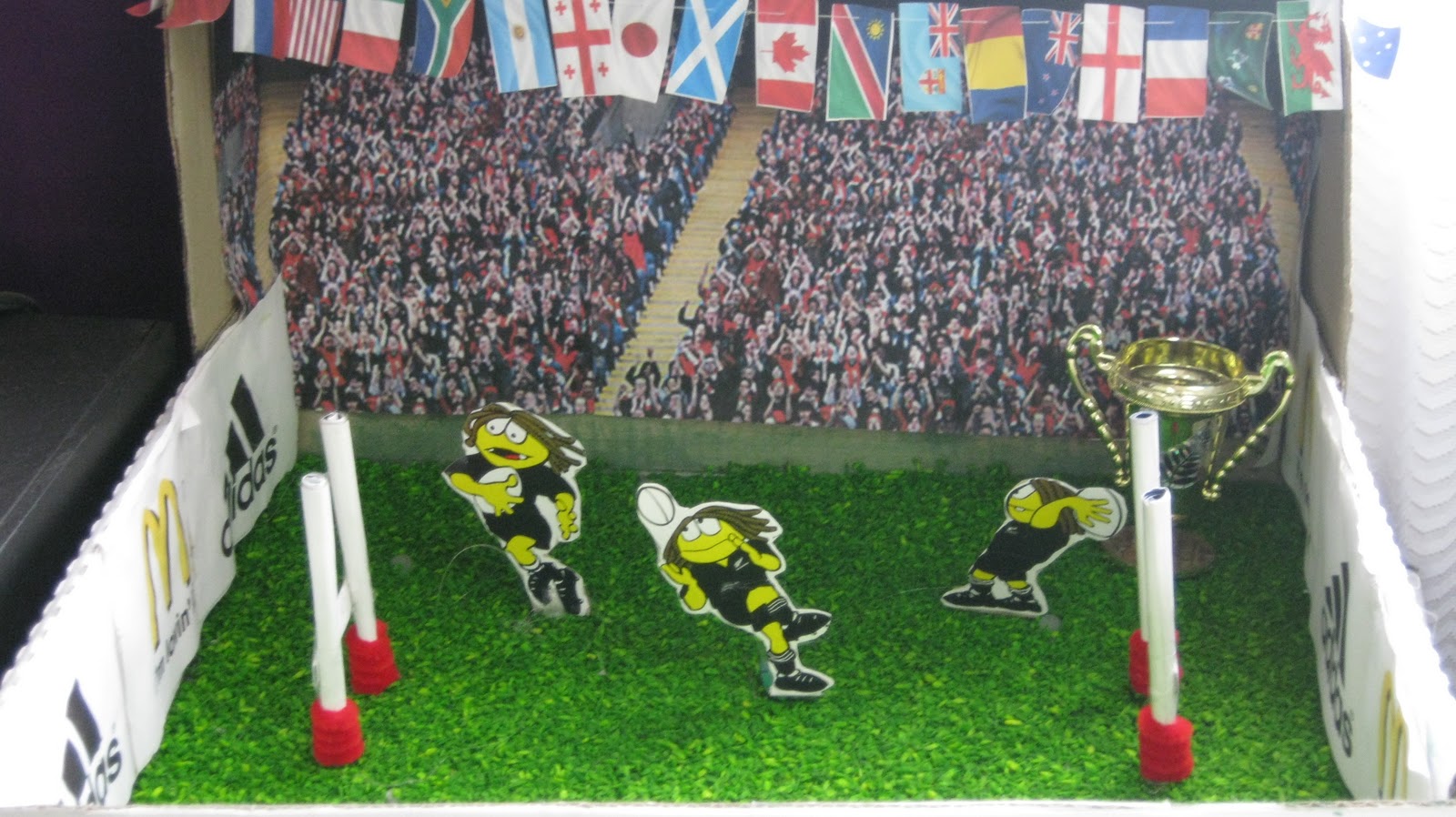 Milford School Milford School’s rugby world cup displays