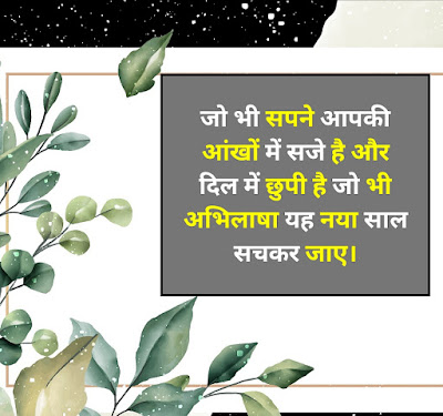 Happy New Year Shayari In Hindi