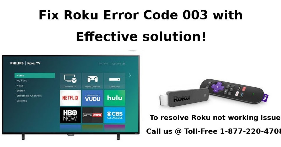 [Solution] Roku Error Code 003 | How to Fix | Troubleshoot
