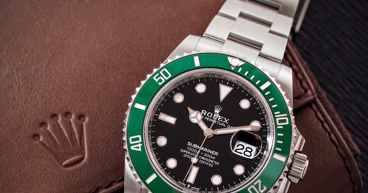 Mark 1 and Mark 2 126610 LV bezel inserts side-by-side : r/rolex