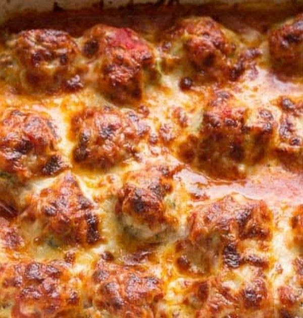 Meatball Casserole aka Meatball Parmesan Let's Cooking
