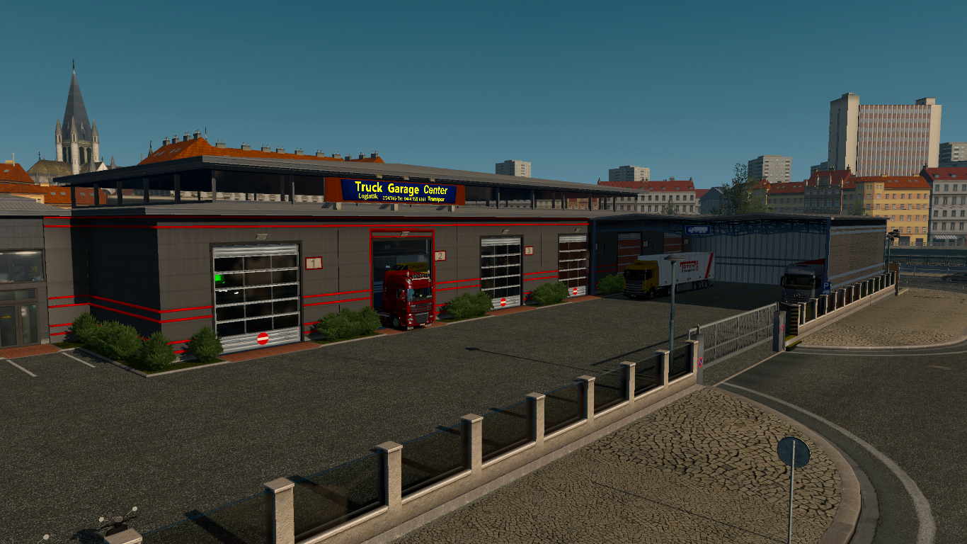New Prefabs of Companies, Garages and Service V2.0 - Euro Truck