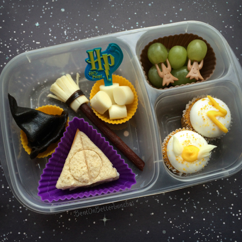 Harry Potter School Lunch & Birthday BentOnBetterLunches