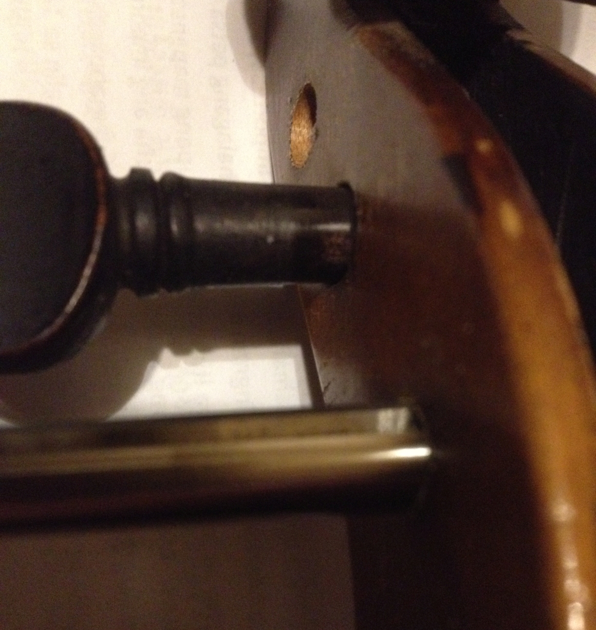 Sense Violin Replacing Tuning Pegs