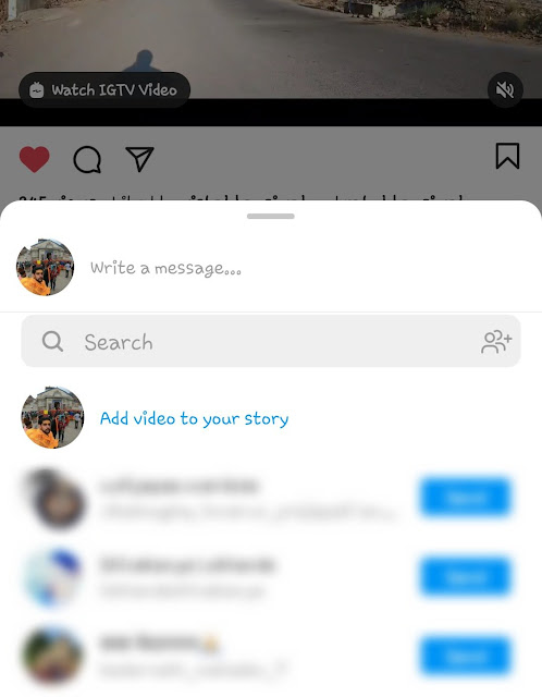 Add IGTV live video to story Add IGTV live video to story