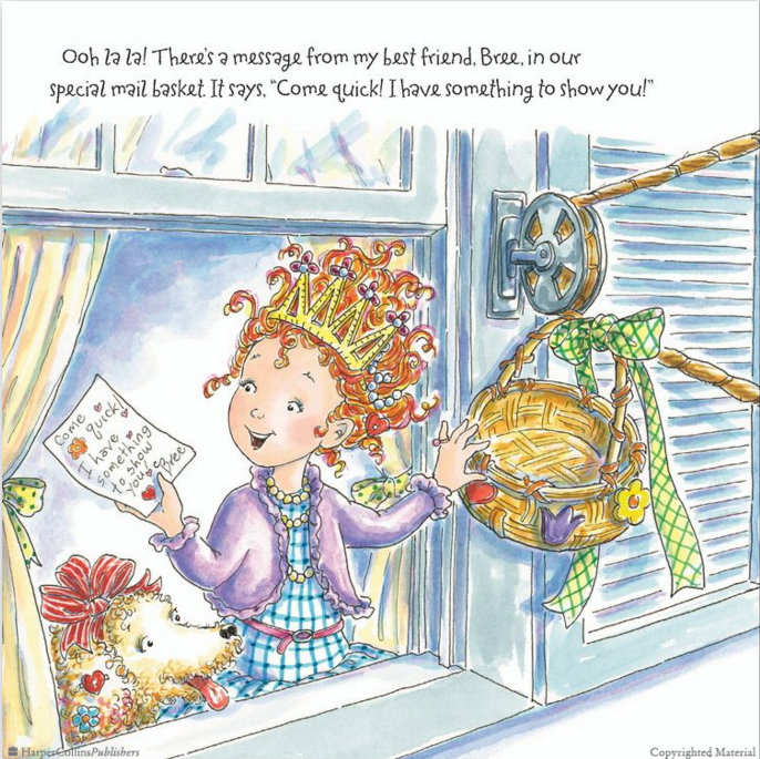 Fancy Nancy Tea for Two — She's Got Books on Her Mind