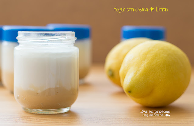 Yogur con Crema de Limón