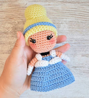 PATRON GRATIS CENICIENTA AMIGURUMI 47041