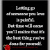 How to Let Go Of someone You Love Quotes