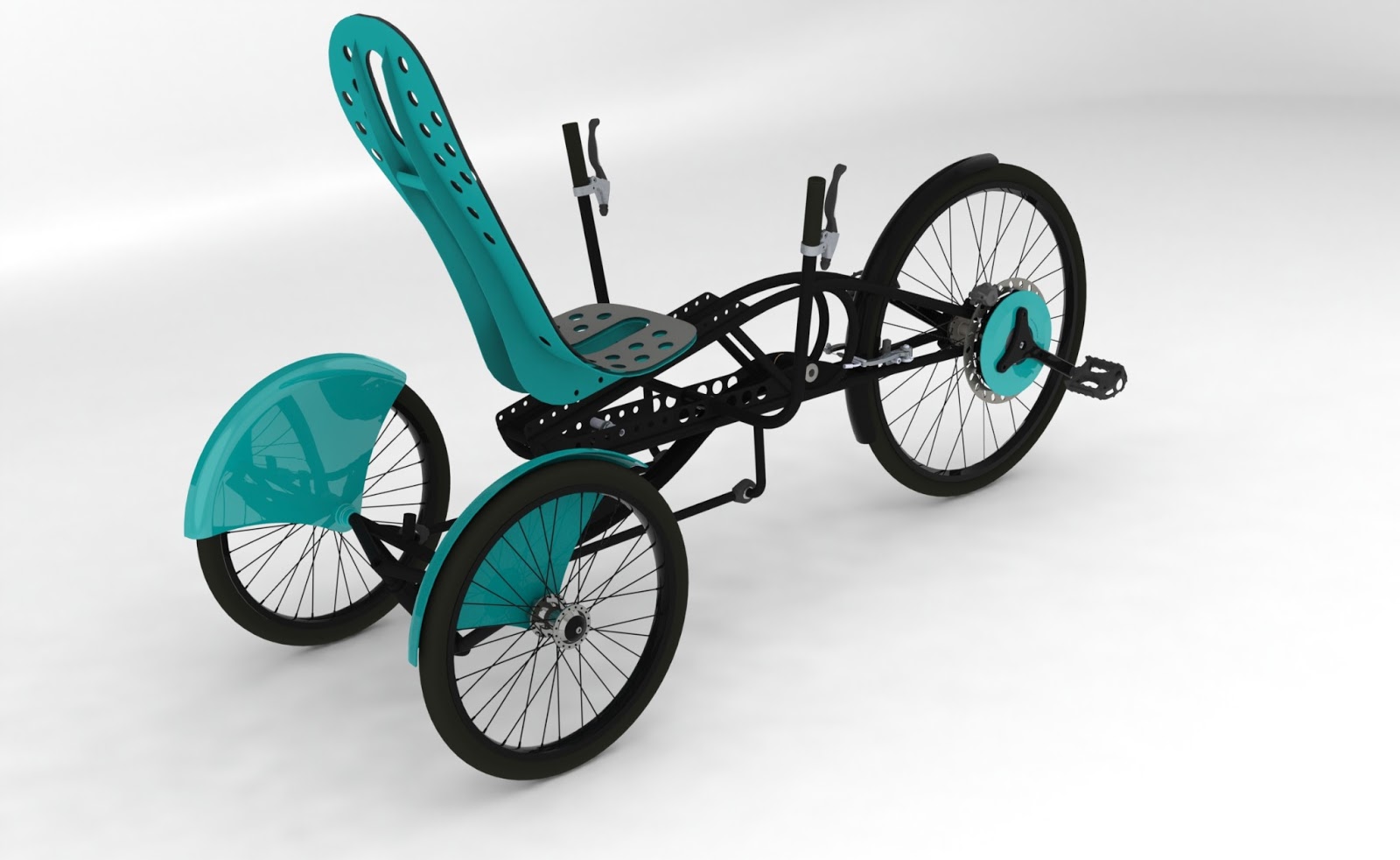 recumbent urban tricycle