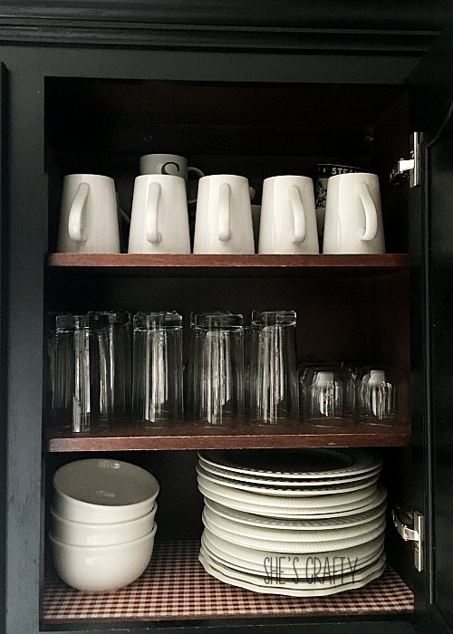 low and no cost house updates- organize cupboards