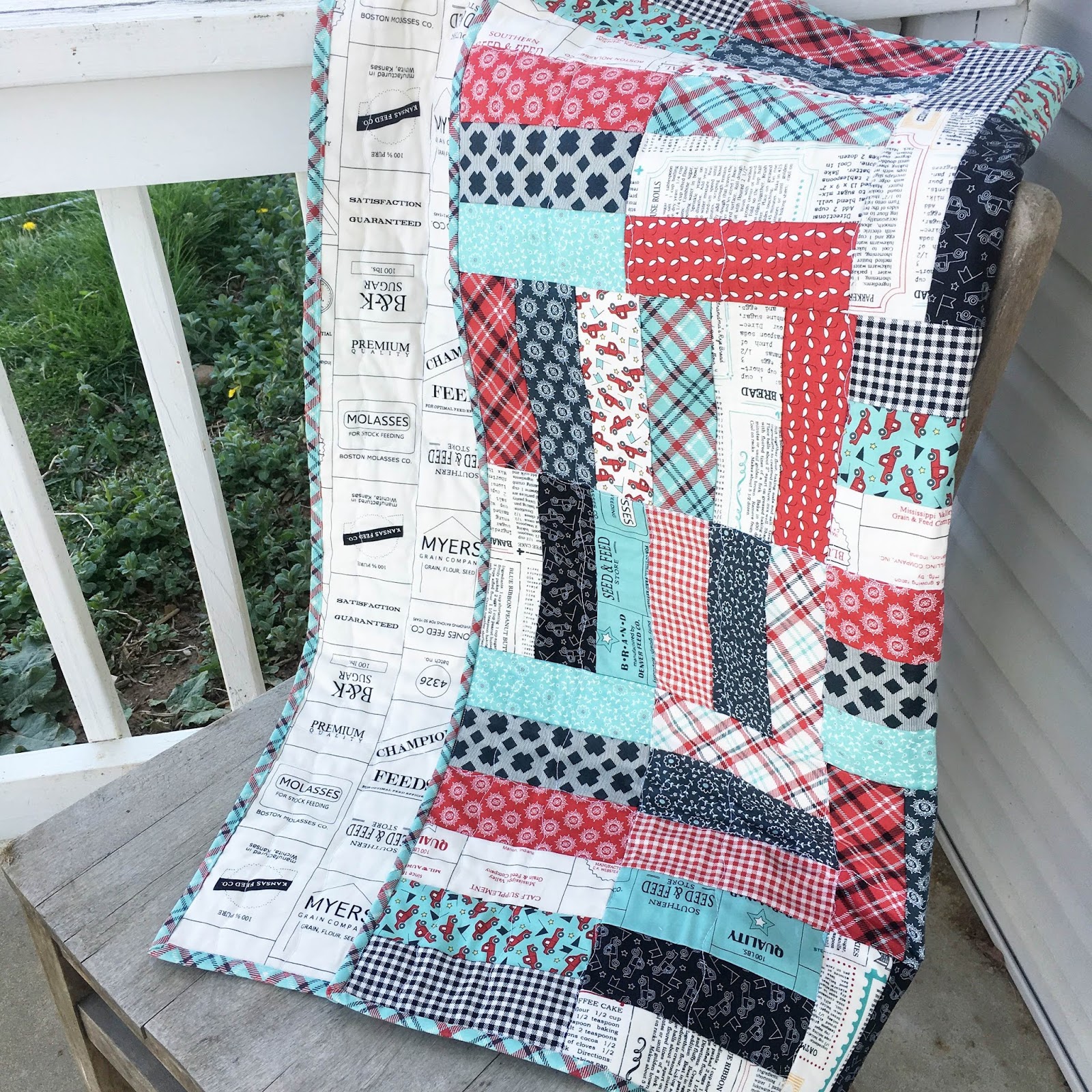 Jelly Roll Jam Quilt Amista Baker