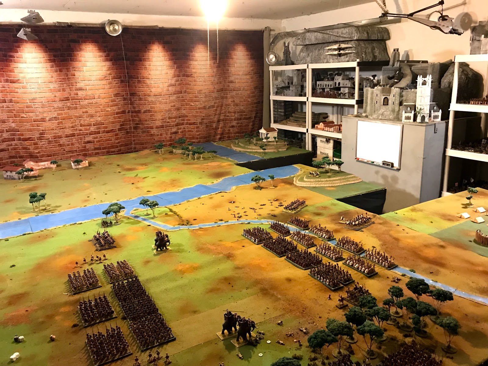 Tides of War New Wall in Game Room