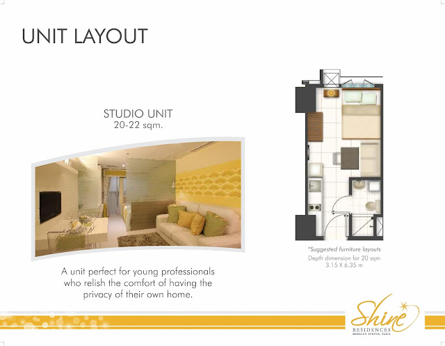 Shine Residences Unit Details