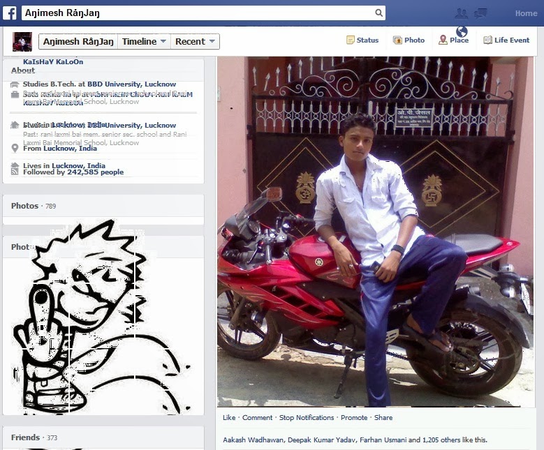 Ani's FB Trick: Design Your Facebook Profile Walls in a New Attractive ...