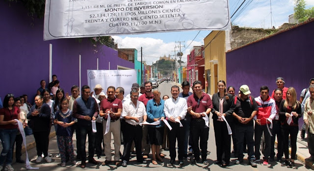 Entrega Luis Alberto Arriaga obras de mejoramiento urbano