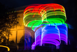 Fotokunst Toleranz Vielfalt Gleichberechtigung Frieden Regenbogenfarben Maxipark Hamm