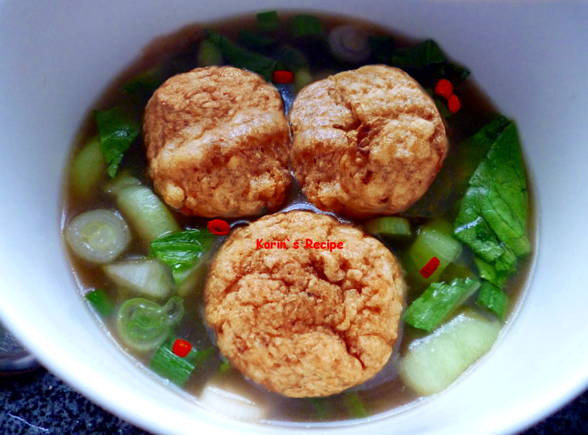 Karin's Recipe: Bakso Goreng (Fried Meatballs)