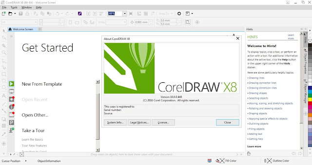Download Gratis CorelDRAW X8 Portable Full Version ~ KOPI ...