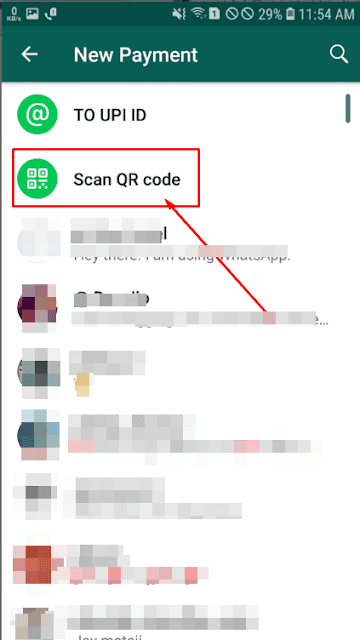 whatsapp se upi id par paise kaise bheje, whatsapp se qr code scan karke paise kaise bheje, how to send payment by whatsapp on upi in hindi