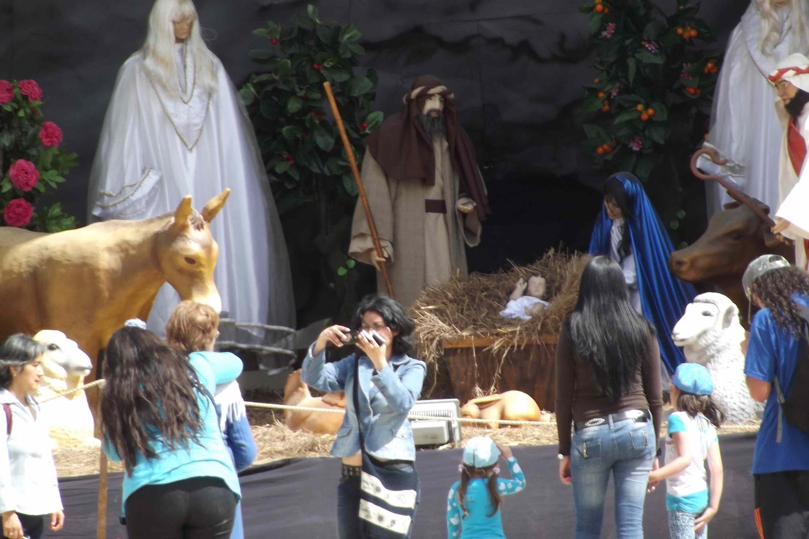 Mike's Bogota Blog The World's Biggest Nativity Scene, in Simon