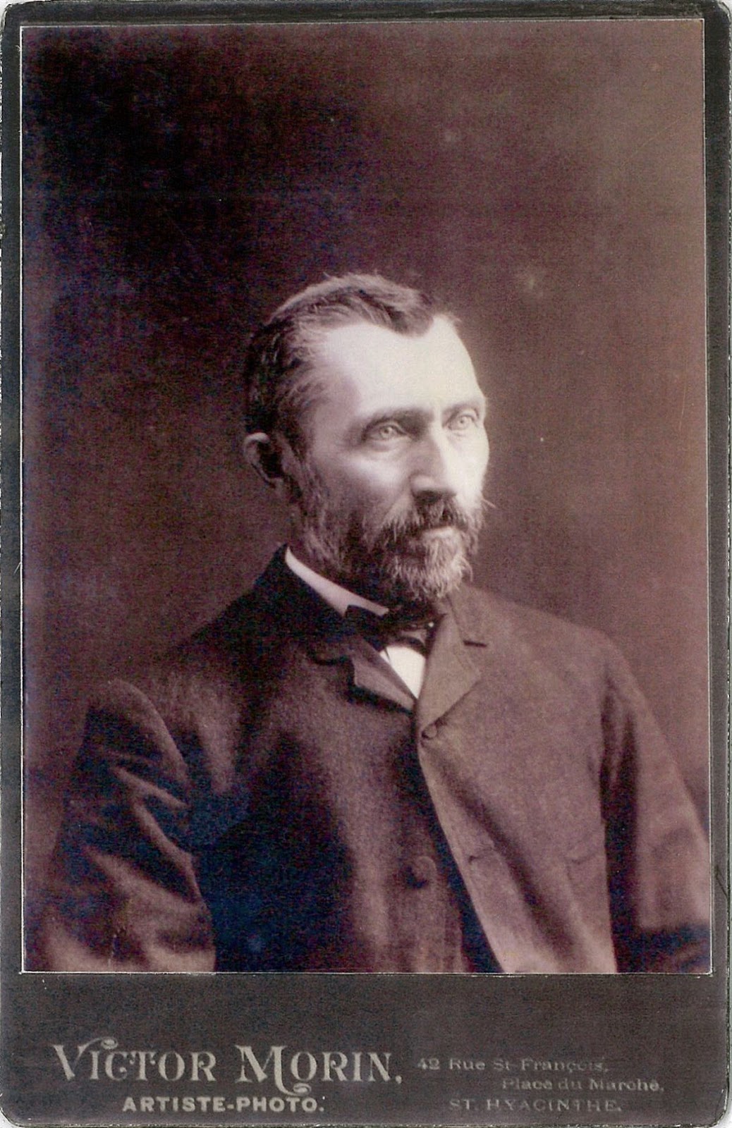 A Rare Photograph of Vincent van Gogh Taken in 1886 Vintage News Daily