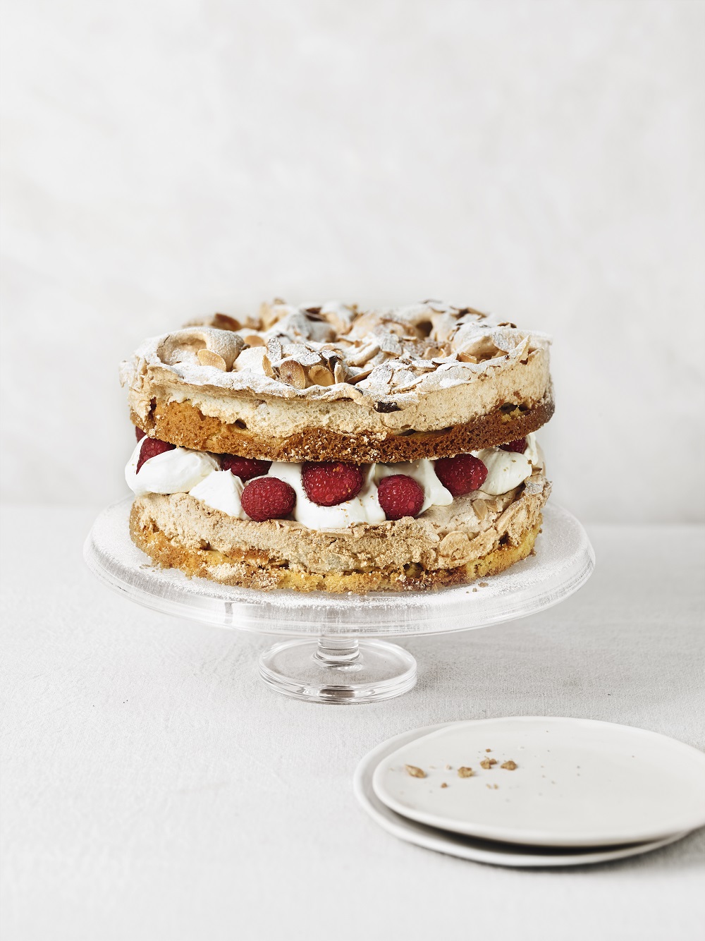 Raspberry Meringue Cake Something Sweet Claire Justine