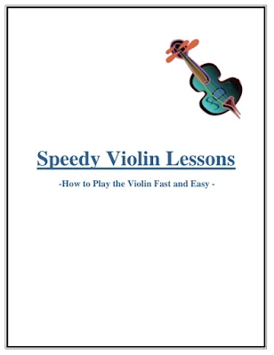 Speedy Violin Lessons |تحميل كتاب أساسيات الكمان للمبتدئين
