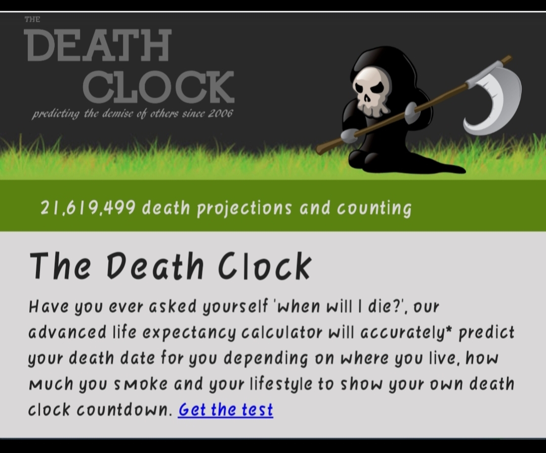 Dew clock. Death clock дата смерти. Death clock на русском языке. Dead clock. Death clock дата смерти.