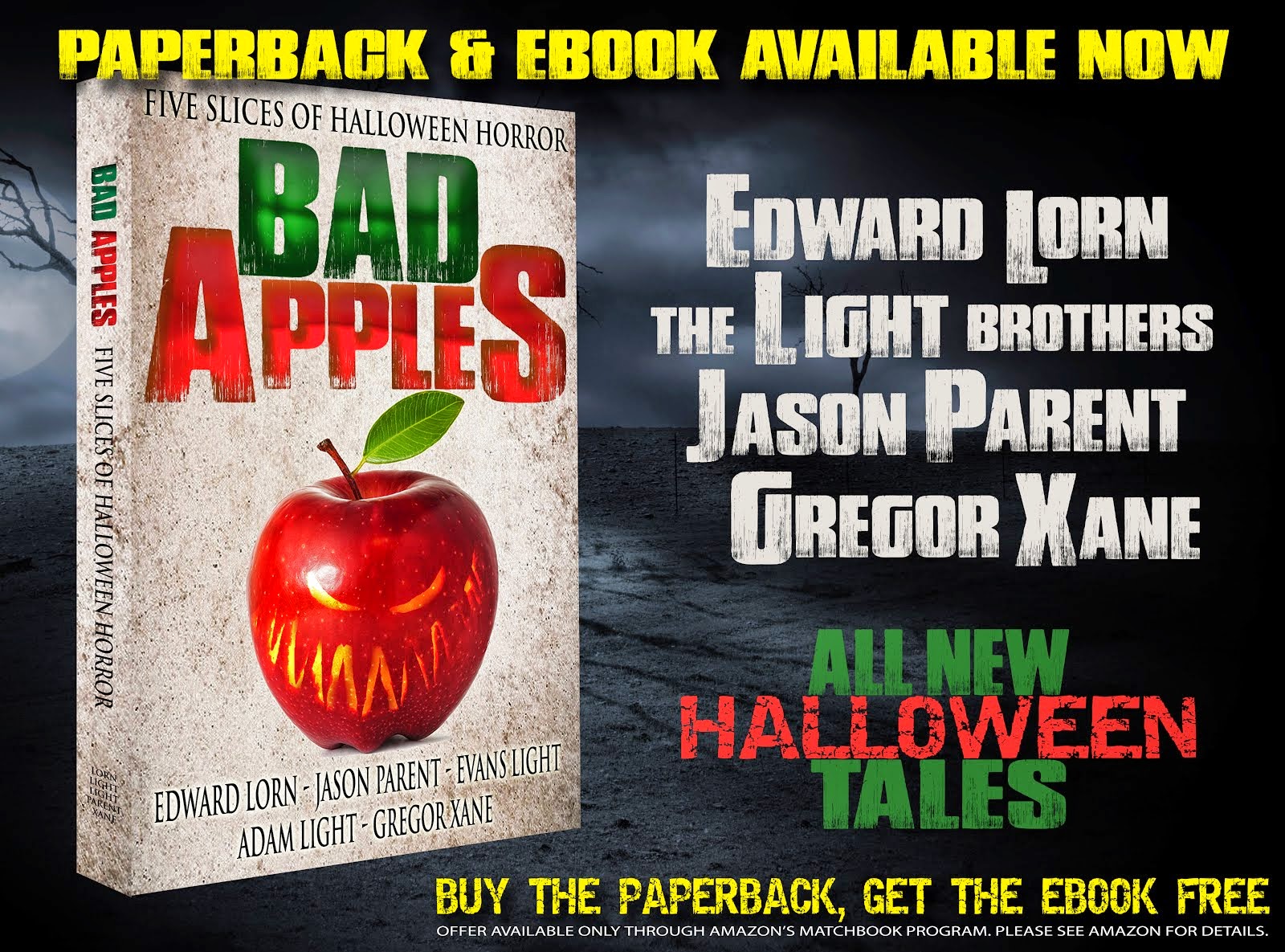 Bad Apples: Paperback & eBook Available Now!