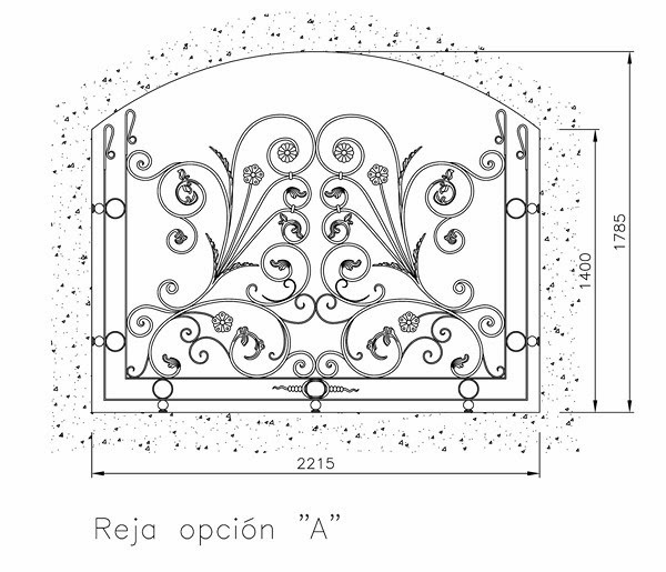 Diseños de rejas de forja con motivos originales y distintos