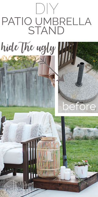 http://www.thriftyandchic.com/2019/05/diy-patio-umbrella-stand-hide-ugly.html