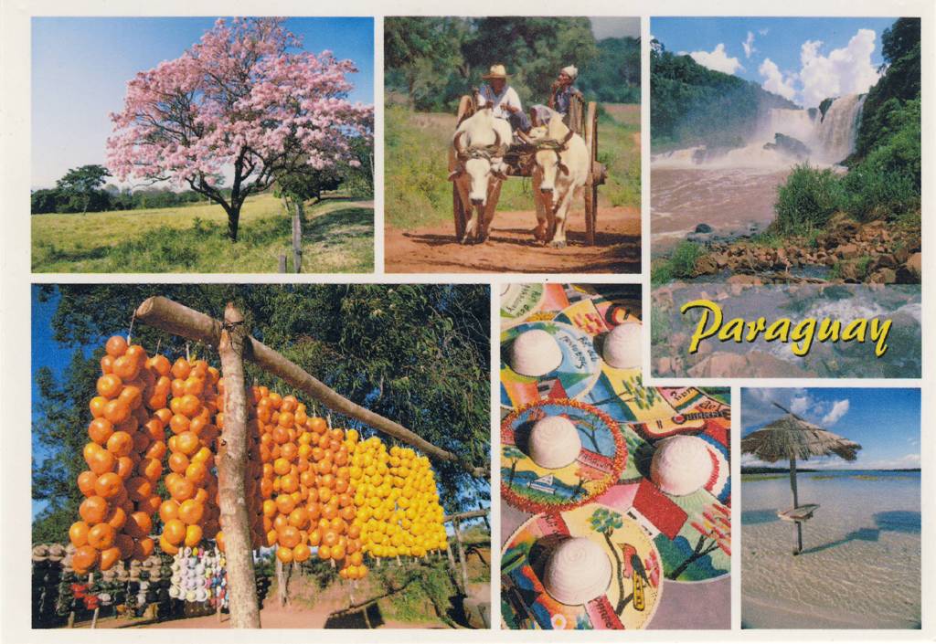 World on Postcards Paraguay / Paragwaj