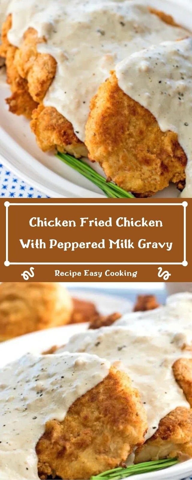 Chicken Fried Chicken With Peppered Milk Gravy