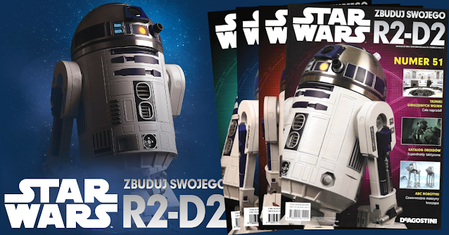 Dziennik budowy R2-D2 #15: Zeszyty 48-49-50-51 | Star Wars: Zbuduj swojego R2-D2
