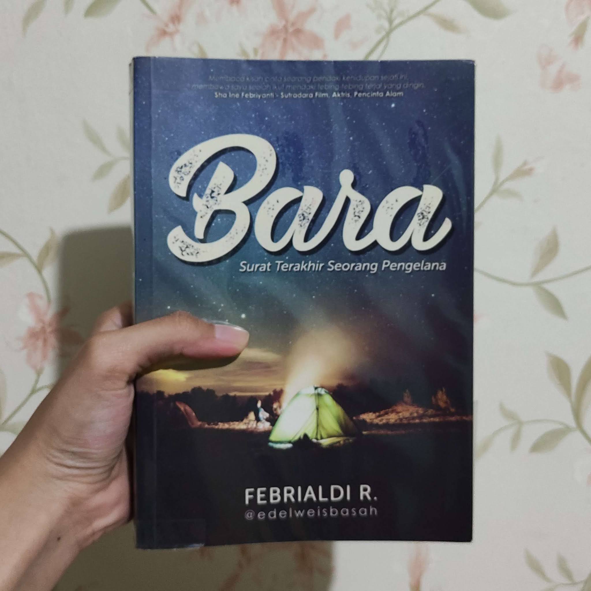 Review Novel Bara Surat Terakhir Seorang Pengelana D e a M e r i n a