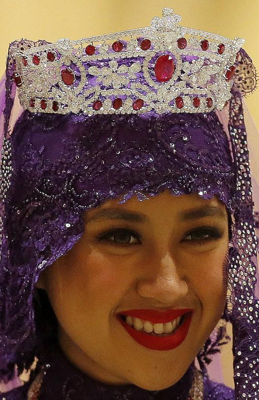 Tiara Mania Queen Saleha of Brunei's Ruby Tiara