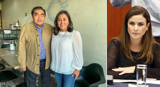 Nancy de la Sierra y Nadia Navarro se reúnen con Barbosa, gestionarán recursos para Puebla