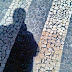 my shadow in "calçada portuguesa"