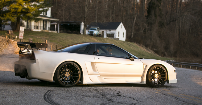 Sean D’s boosted widebody nsx.