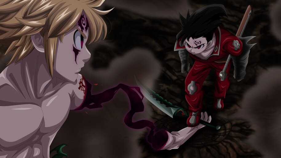 Meliodas vs Zeldris, [Nanatsu no Taizai], 8K, #4.1223 Wallpaper
