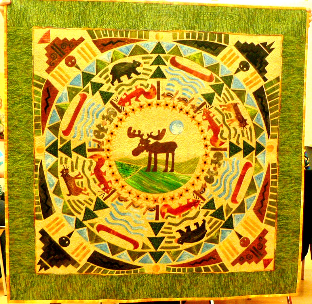 APPLIQUE ON THE GO Clamshell Quilt Guild Night with Karen Eckmeier