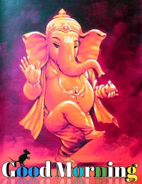 good morning images with lord ganesha full hd free download