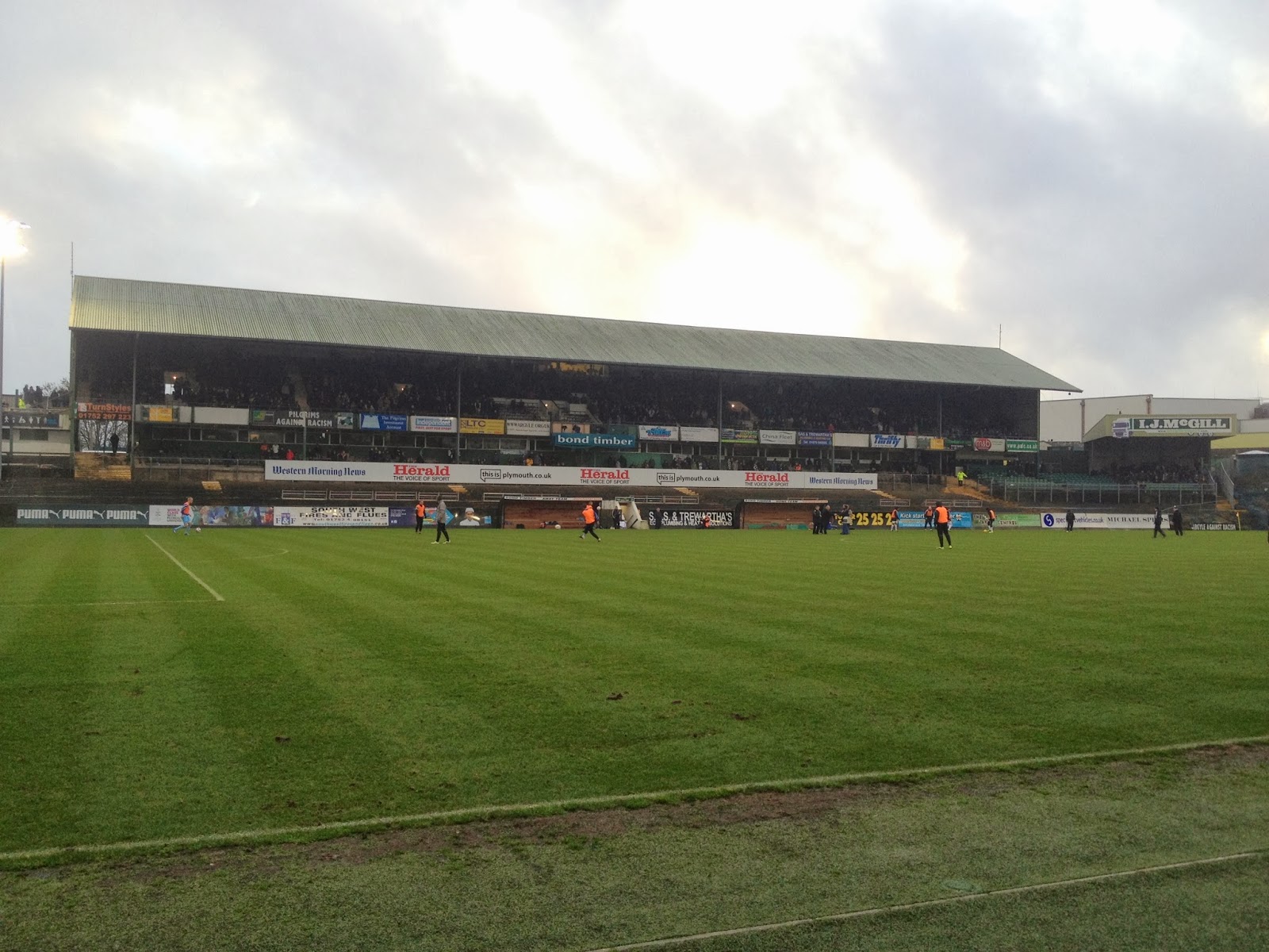 Hopping all over the World: Plymouth Argyle