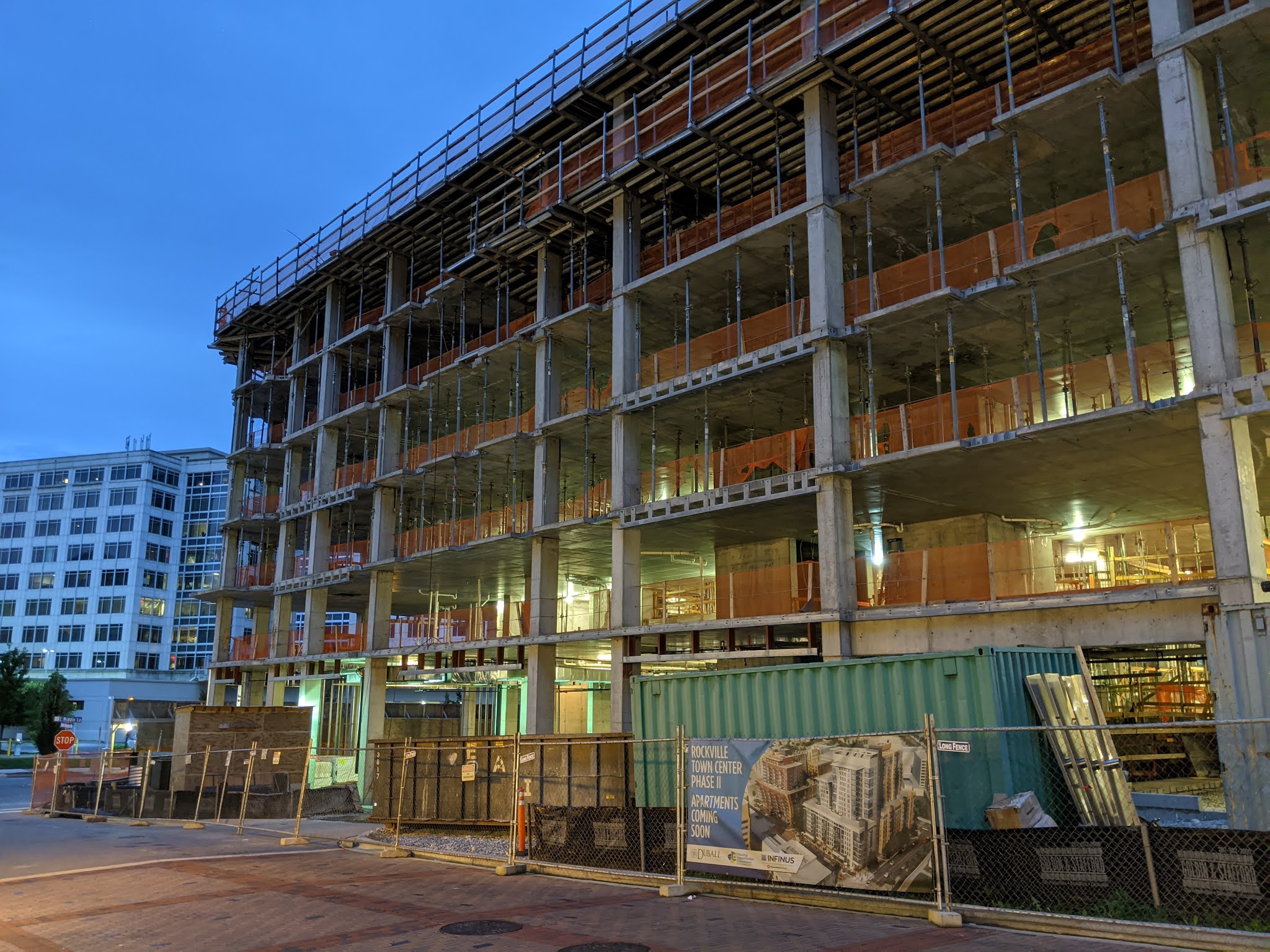 Rockville Nights Duball brands Rockville Town Center project as the