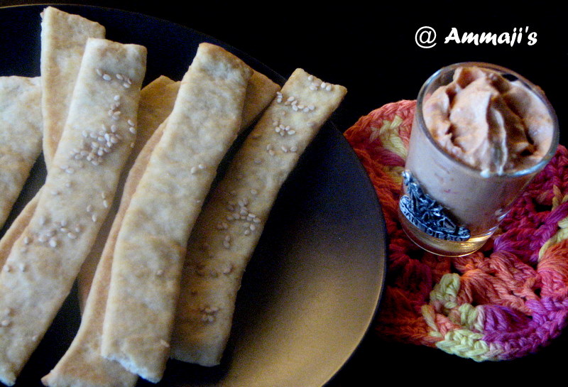 No Yeast Bread Sticks along with Tomato Hummas Indian Food Recipes